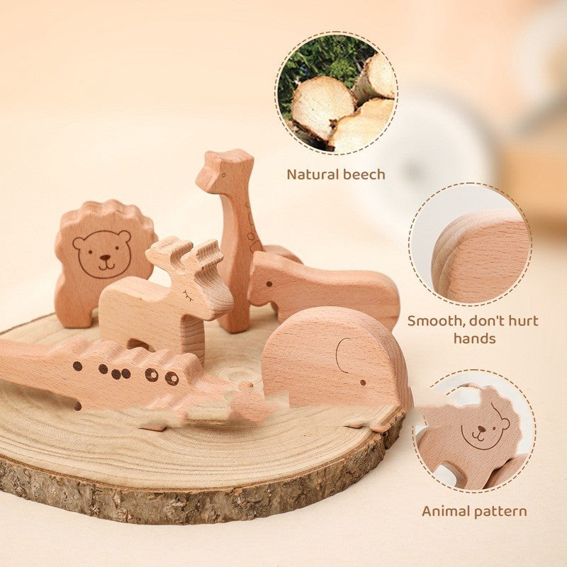 Wooden Moon Balance Building Blocks
